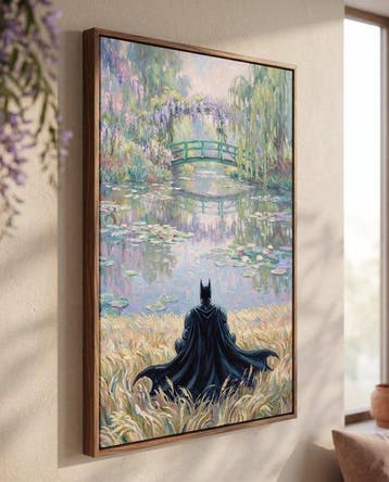 MEDSAN - Monets Batman () - UNIQUE WORK