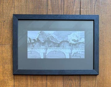 JR - Esquisse LA CAVERNE DU PONT-NEUF Edition - Signed