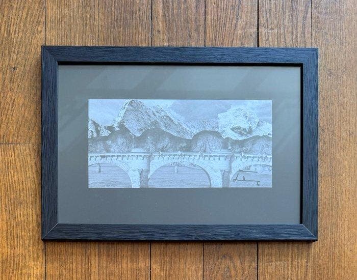JR - Esquisse LA CAVERNE DU PONT-NEUF Edition - Signed, Antiquités & Art, Art | Objets design