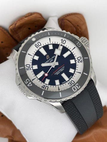 Breitling - Superocean Automatic 46 - Sans prix de réserve -, Handtassen en Accessoires, Horloges | Heren, Nieuw