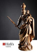 sculptuur, Maria Immaculata Jesus - 57 cm - Lindehout, Antiek en Kunst