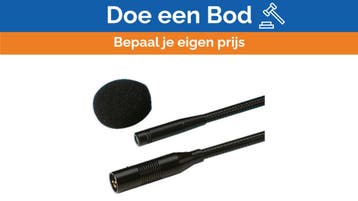Bieden: Alphatron IMG StageLine EMG-500P Spraakmicrofoon Zw, Ophalen of Verzenden