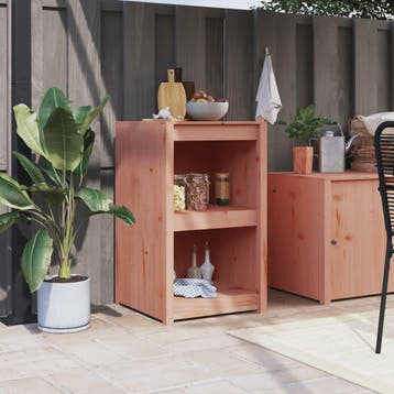 vidaXL Keukenkast voor buiten MEPPEL 55x55x92 cm massief, Verzenden, Nieuw