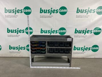Aluca aluminium bedrijfswageninrichting gebruikt (nr 2269), Verzenden