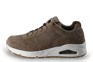 Skechers Sneakers in maat 41 Bruin, Kleding | Heren, Schoenen, Bruin, Verzenden, Zo goed als nieuw, Skechers