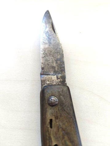 SCARPERIA Antico coltello Fiorentino di Scarperia – corno –, Antiek en Kunst