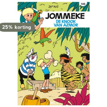 Jommeke strip - nieuwe look 105 -  De knook van Azmor, Verzenden, Jef Nys