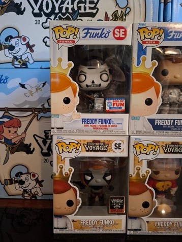 Funko - Funko Pop - Freddy Funko 6-Piece Lot (Fundays &