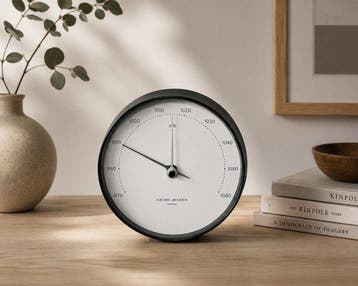 Henning Koppel for Georg Jensen - Weerstation - Staal en