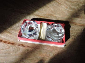Baccarat - Zout- en pepervaatjes (4) - Diamant - Kristal