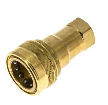 Laiton DN 20 Coupleur hydraulique femelle 3/4 pouce NPT, Verzenden, Nieuw