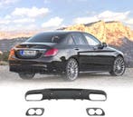 Diffuseur Pour Mercedes W205 Berline Amg 14- Look C43 Noir, Verzenden, Nieuw