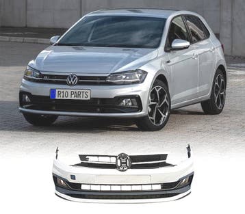 PARE-CHOCS AVANT VOLKSWAGEN VW POLO 17-21 LOOK R LINE, Verzenden, Neuf