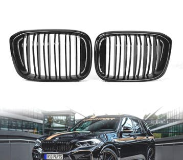 DOUBLE CALANDRE BMW X3 G01 G08 X4 G02 LOOK M PERFORMANCE NOI, Verzenden, Neuf