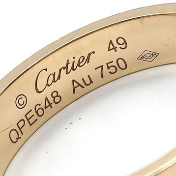 Cartier - Bague - 18 carats Or jaune - mini amour