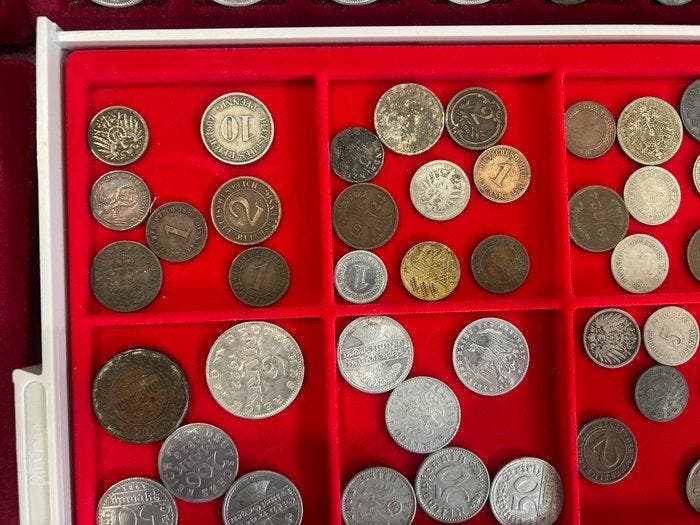 Duitse Rijk, Weimarrepubliek, Keizerrijk, Duitsland., Postzegels en Munten, Munten | Europa | Niet-Euromunten