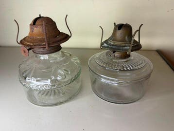 eagle - Lantaarn (2) - Glas - paar branders