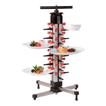 Bordenrek tafelmodel 24 borden | 360x360x660(h)mm Plate, Zakelijke goederen, Horeca | Keukenapparatuur, Verzenden, Nieuw in verpakking