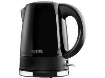 Koenic -  Waterkoker (kwk2130b) - Zwart, 1 tot 2 liter, Verzenden, Nieuw