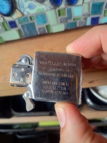 Zippo - Zonder minimumprijs - Zakaansteker - Staal, Nieuw