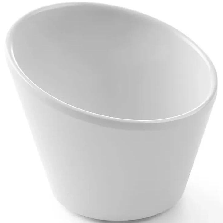 Kom | VELOCITY | Melamine | Wit | Per Stuk | 97x97x80(h)mm, Articles professionnels, Horeca | Équipement de cuisine, Envoi