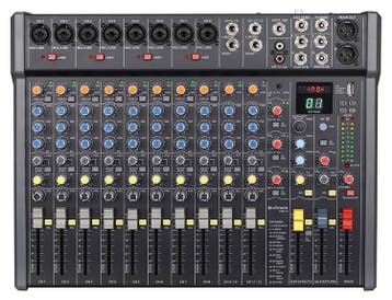 Citronic CMC-16 Mengpaneel 8 Kanalen 16 Ingangen DSP USB BT, Nieuw