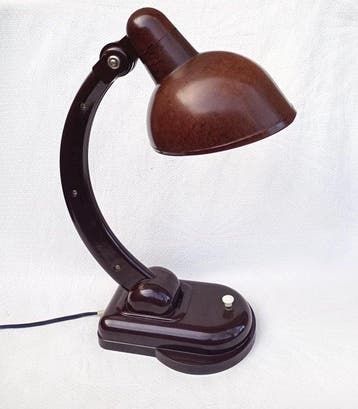 Orekhovo-Zuyevo, NKVD USSR - Bureaulamp - Carbolite - Staal,