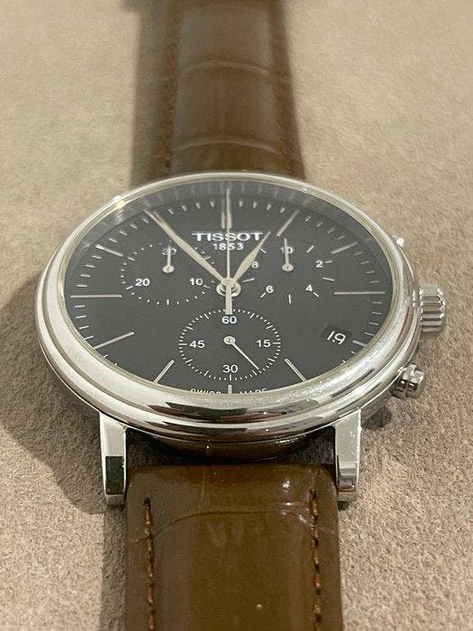 Tissot - Carson Premium Chronograph - Zonder minimumprijs -, Handtassen en Accessoires, Horloges | Heren