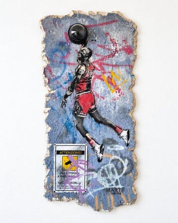Mart Signed (XX) - ‘(AIR) surveillance Michael Jordan ( not