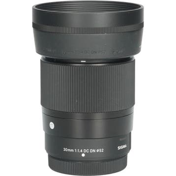 Sigma 30mm f/1.4 DC DN Contemporary X-Mount CM5085, Ophalen of Verzenden, Gebruikt, Overige typen