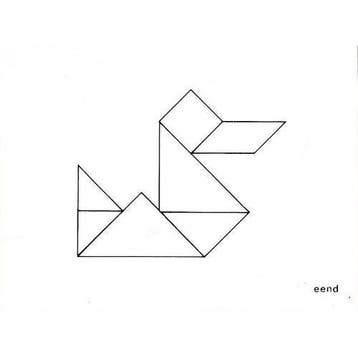 Tangram voorbeeldkaarten 4, Verzenden, Nieuw
