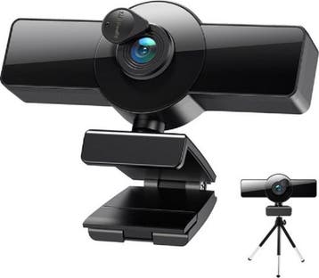 DrPhone CW8 - 2K Webcam – 1440P – Webcamera met, Verzenden