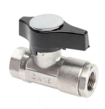 Vanne à bille en laiton hydraulique à 2 voies G 1 pouce, Verzenden