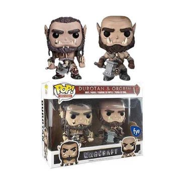 Funko Pop!  Warcraft - Durotan & Orgrim 2-Pack FYE, Verzenden