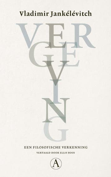 Vergeving 9789025316402 Vladimir Jankélévitch, Verzenden, Zo goed als nieuw, Vladimir Jankélévitch