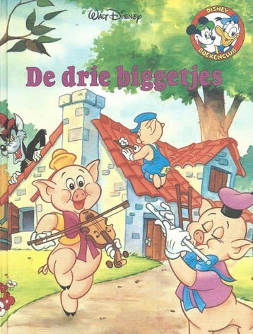 Walt Disney boekenclub 10: De drie biggetjes / Walt Disney, Boeken, Verzenden, Zo goed als nieuw, Claudy Pleysier