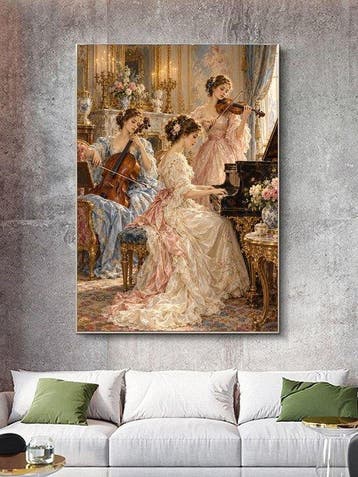 Shayer - The Ladies of the French Salon - 60x80cm - 1/1