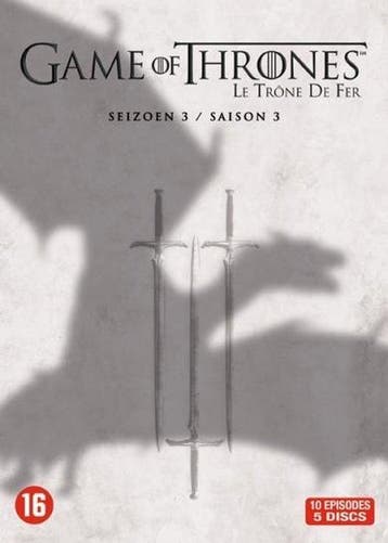 Game of thrones seizoen 3 (dvd nieuw), Cd's en Dvd's, Ophalen of Verzenden, Nieuw in verpakking