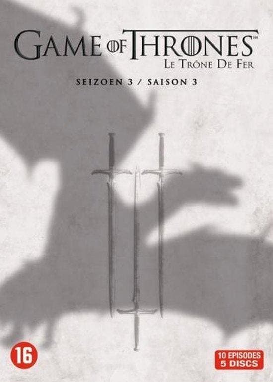 Game of thrones seizoen 3 (dvd nieuw), CD & DVD, DVD | Action, Enlèvement ou Envoi