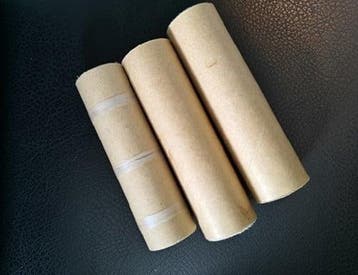 Kartonnen spoel voor opspoelen transferfilm 110 mm grote