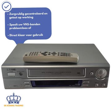Aiwa HV-GX1100Z | Videorecorder | VHS Speler | Video Recorde, Verzenden, Zo goed als nieuw, VHS-speler of -recorder