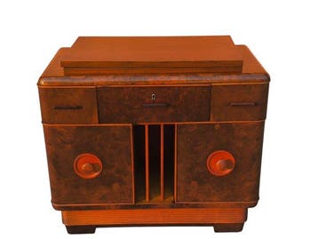 Drankkast - Hout - Art Deco