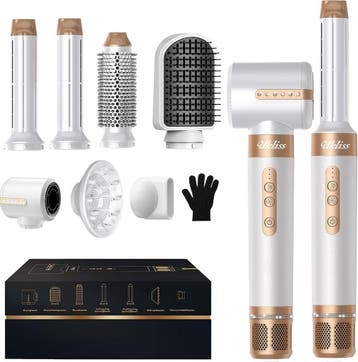UKLISS 7-in-1 Styling Set | Retour Deal | 41% korting!, Verzenden, Zo goed als nieuw, Haarverzorging