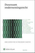 Duurzaam ondernemingsrecht 9789013173970, Boeken, Verzenden, Zo goed als nieuw