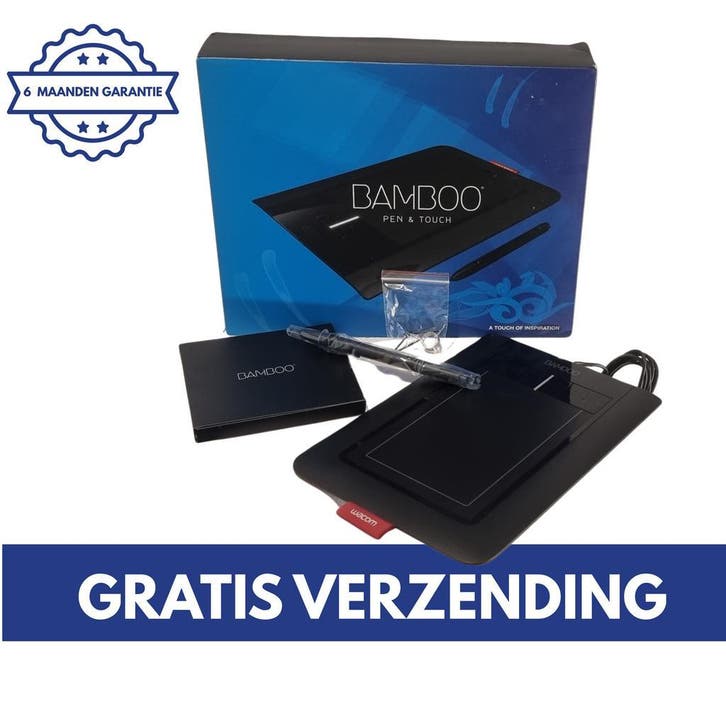 Wacom Bamboo Pen &amp; Touch | Tekentablet | Wacom tekentablet, Computers en Software, Tekentablets, Bedraad, Zo goed als nieuw