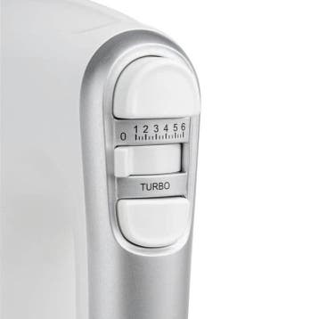 Handmixer | 6 Snelheden + Turbo | Incl. Menghaken + Gardes, Verzenden, Nieuw in verpakking