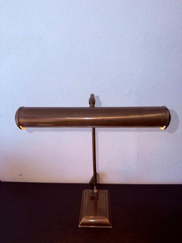 ANVIA - Bureaulamp - Metaal, Messing - Bureau-piano-lamp