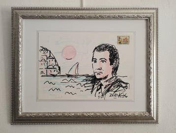 Ibrahim Kodra (1918-2006) - Positano