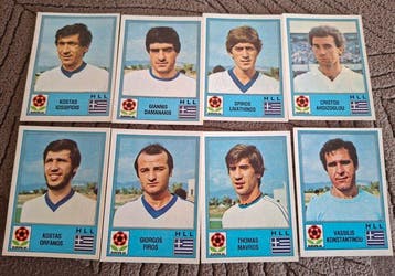 1980 Panini Europa 80 Non collé - 29 Sticker - Good (GD)