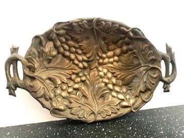 Ancienne Coupe centre de la table - Fruitmand - Brons